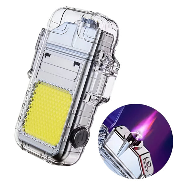 فندک پلاسمایی چراغ دار مدل COB Light - فروشگاه هومچی