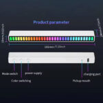 رقص نور اکولایزر حساس به صدا مدل RGB LED - فروشگاه هومچی
