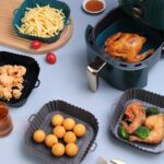 ظرف سیلیکونی هواپز و سرخ کن بدون روغن فروشگاه هومچی