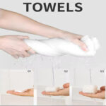 دستمال جادویی فشرده سفری مدل Towel بسته 14 عددی فروشگاه هومچی